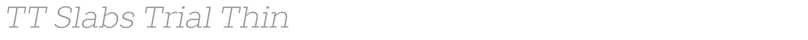 TT Slabs font preview